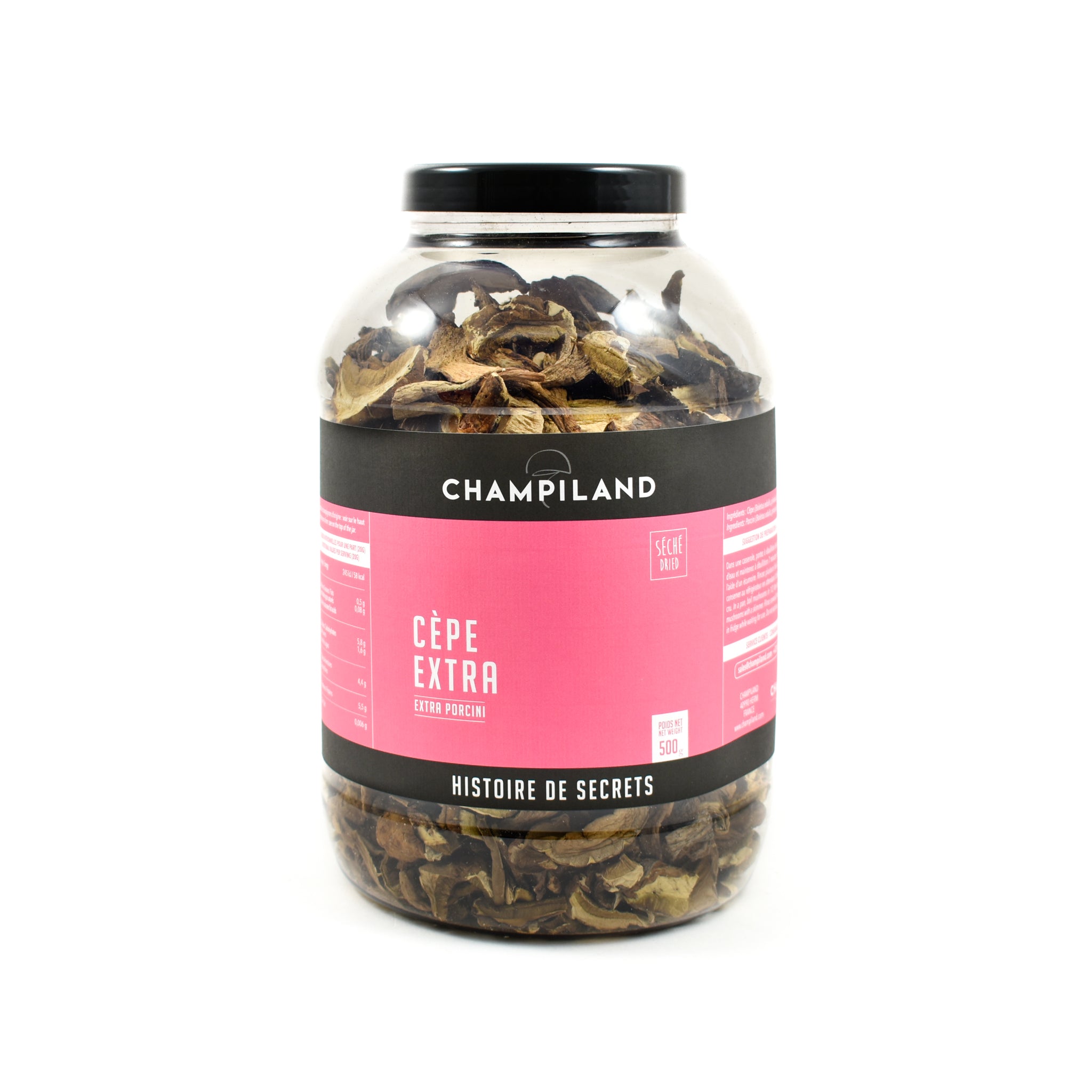 Champiland Porcini Mushrooms 500g Ingredients Mushrooms & Truffles